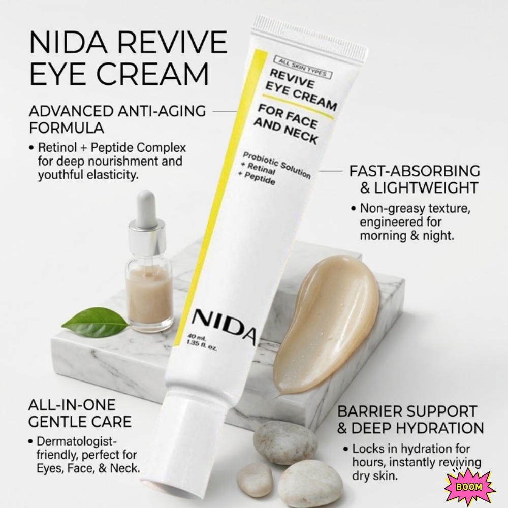 Beauty Glazed Makeup - NIDA Retinol Peptide Eye Cream Anti