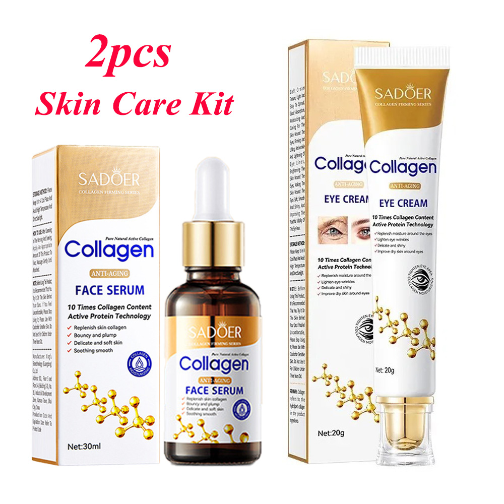 Beauty Glazed Makeup - SADOER Collagen Skin Care Sets Anti