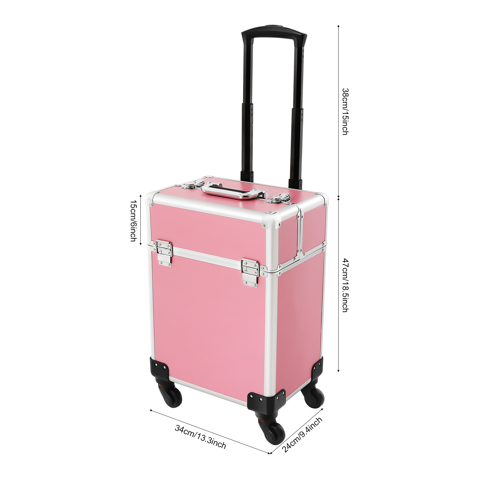 Rolling Makeup Train Case Cosm - огляд і ціна Beauty Makeup Wholesale