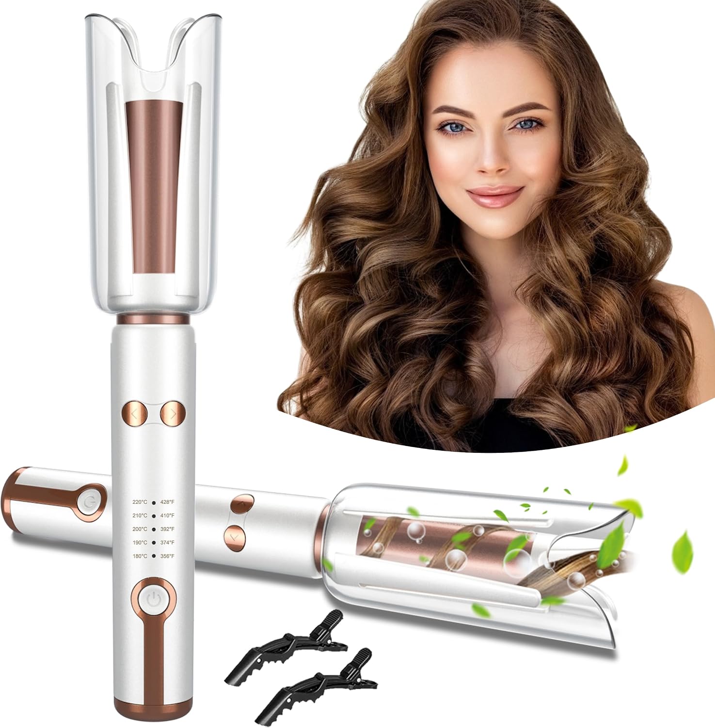 Automatic Rotating Curling Iro - огляд і ціна Hair Curling Wand