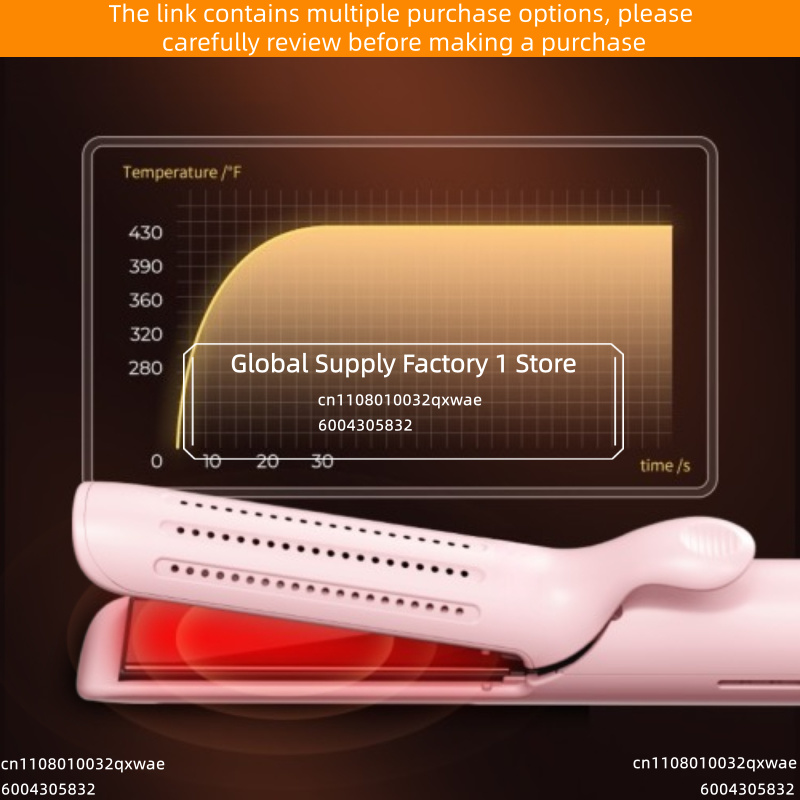 P-118 2 in 1 Hair Straightener - огляд і ціна Hair Curling Wand