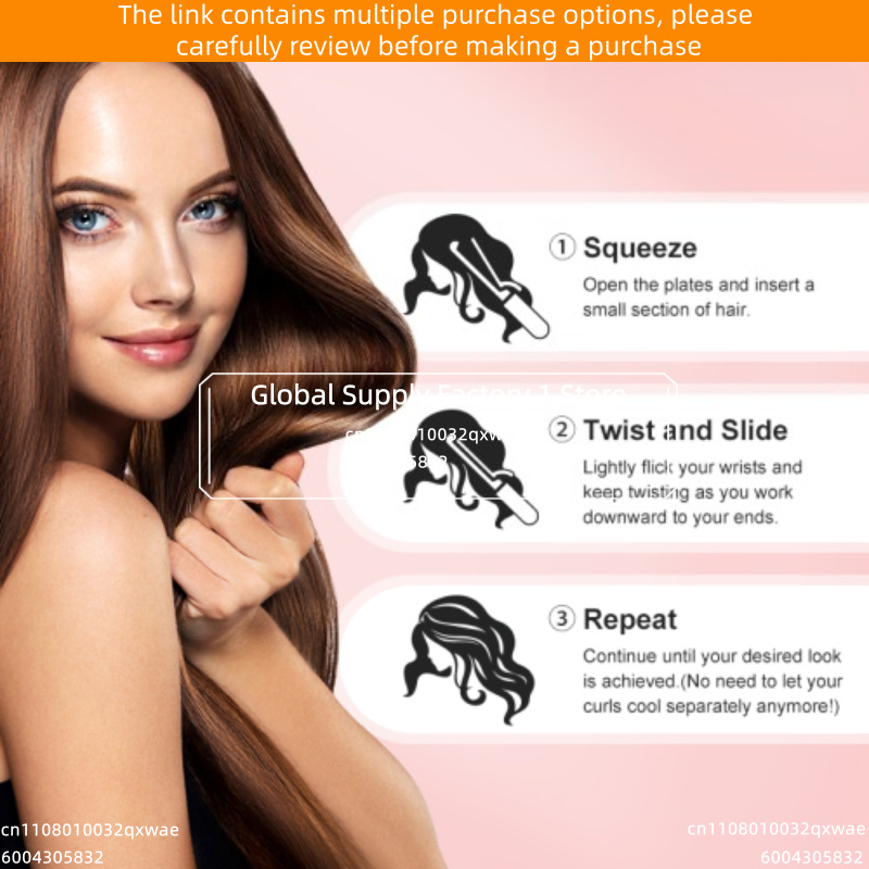 P-118 2 in 1 Hair Straightener - огляд і ціна Hair Curling Wand