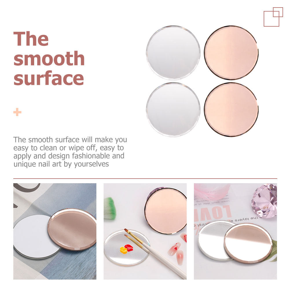 4Pcs Manicure Mixing Pallet Sm - огляд і ціна Beauty Makeup Design