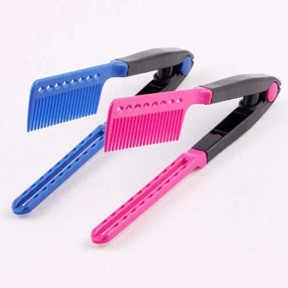1pcs DIY Folding V Type Hair S - огляд і ціна Hair Curling Wand