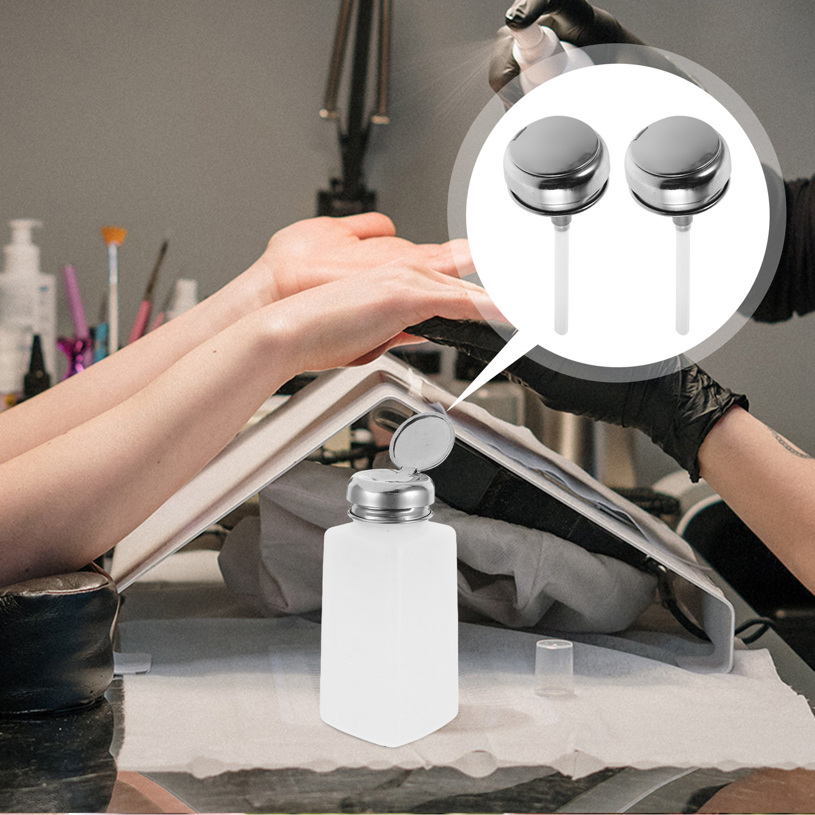 5Pcs Stainless Steel Aluminum  - огляд і ціна Makeup And Beauty