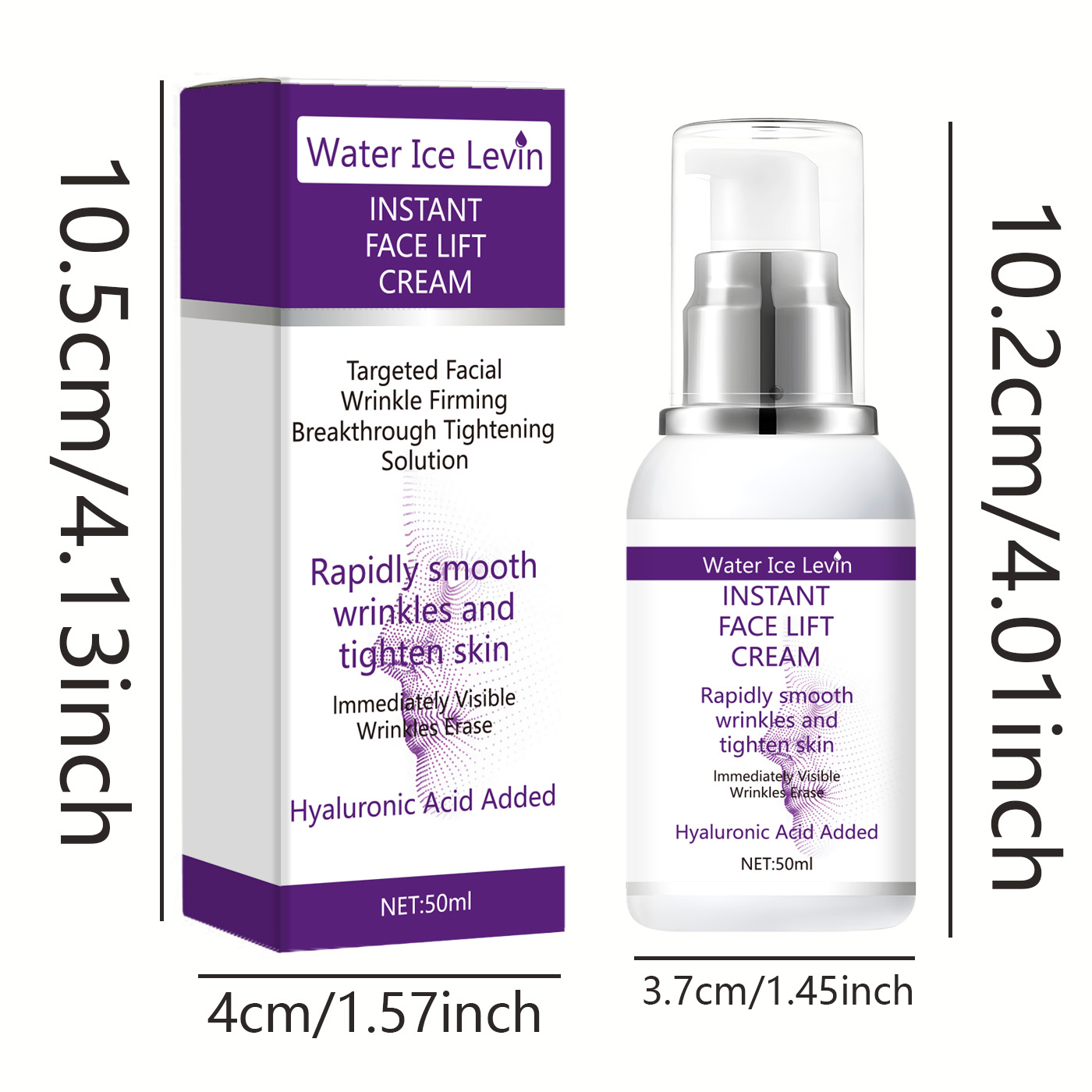 Instant Face Lift Cream with H - огляд і ціна Beauty Glazed Makeup
