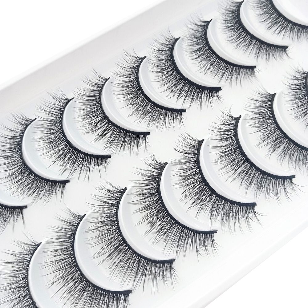 10 Pairs 3D Fluffy False Eyela - огляд і ціна Beauty Makeup Design