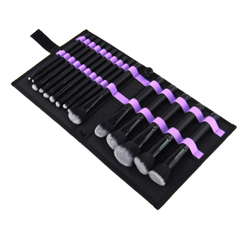 15-Piece Black Makeup Brush Se - огляд і ціна Your Beauty Makeup