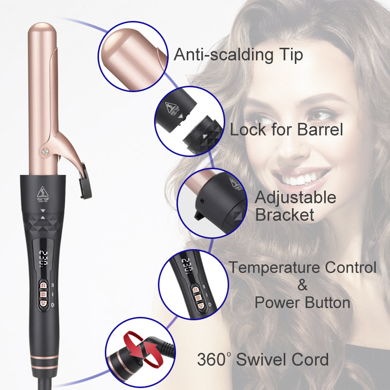 5 in 1 Interchangeable Curling - огляд і ціна Hair Curling Wand