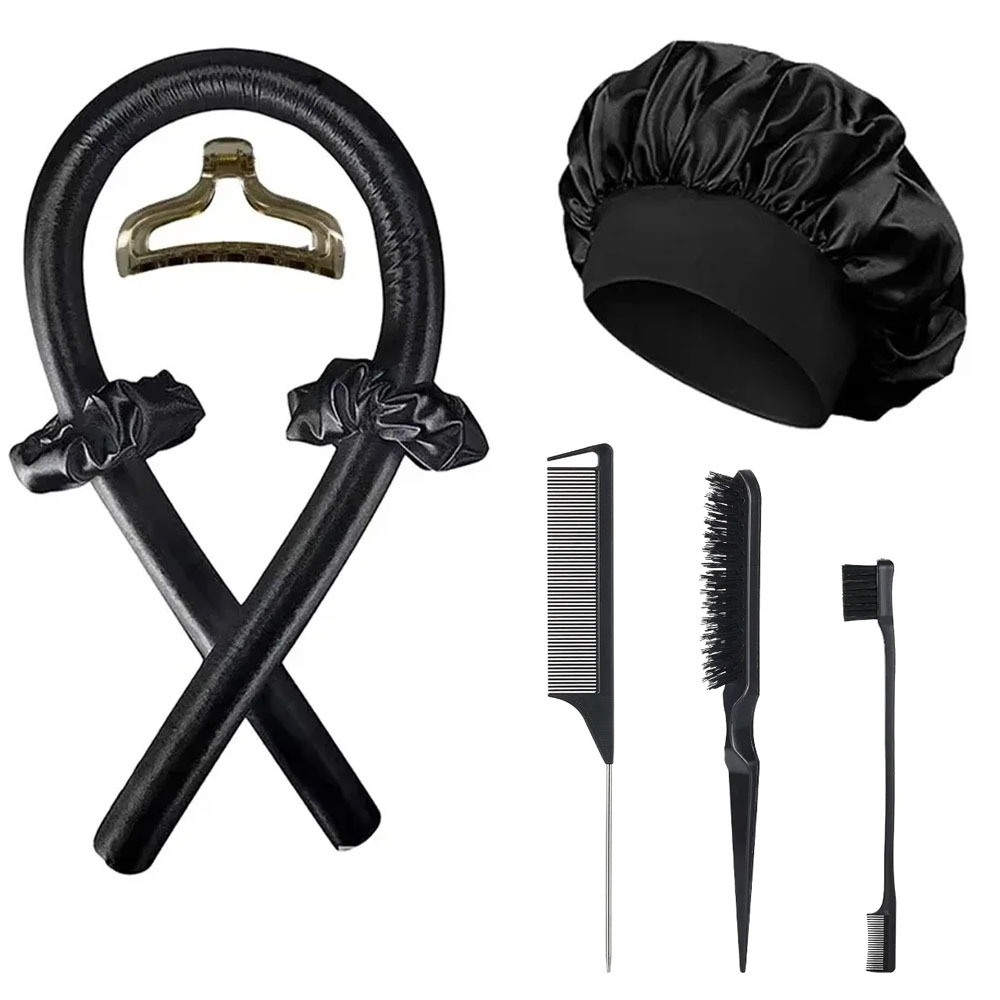 No-Heat Curling Iron Set Night - огляд і ціна Hair Curling Wand