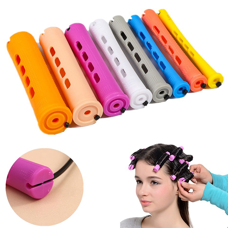 ✰✪12pcs Hair Perm Rods Short C - огляд і ціна Hair Curling Wand