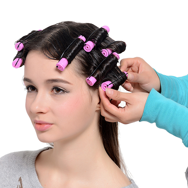 ✰✪12pcs Hair Perm Rods Short C - огляд і ціна Hair Curling Wand