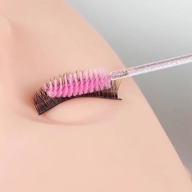 100pcs Disposable Eyelash Brus - огляд і ціна Beauty Makeup Wholesale