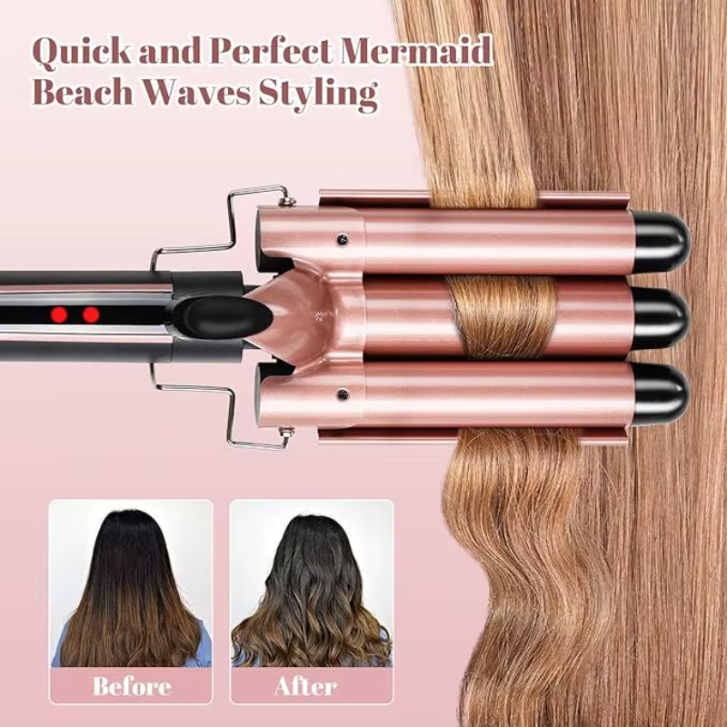 Luxury 5 In 1 Ceramic Hair Cur - огляд і ціна Hair Curling Wand