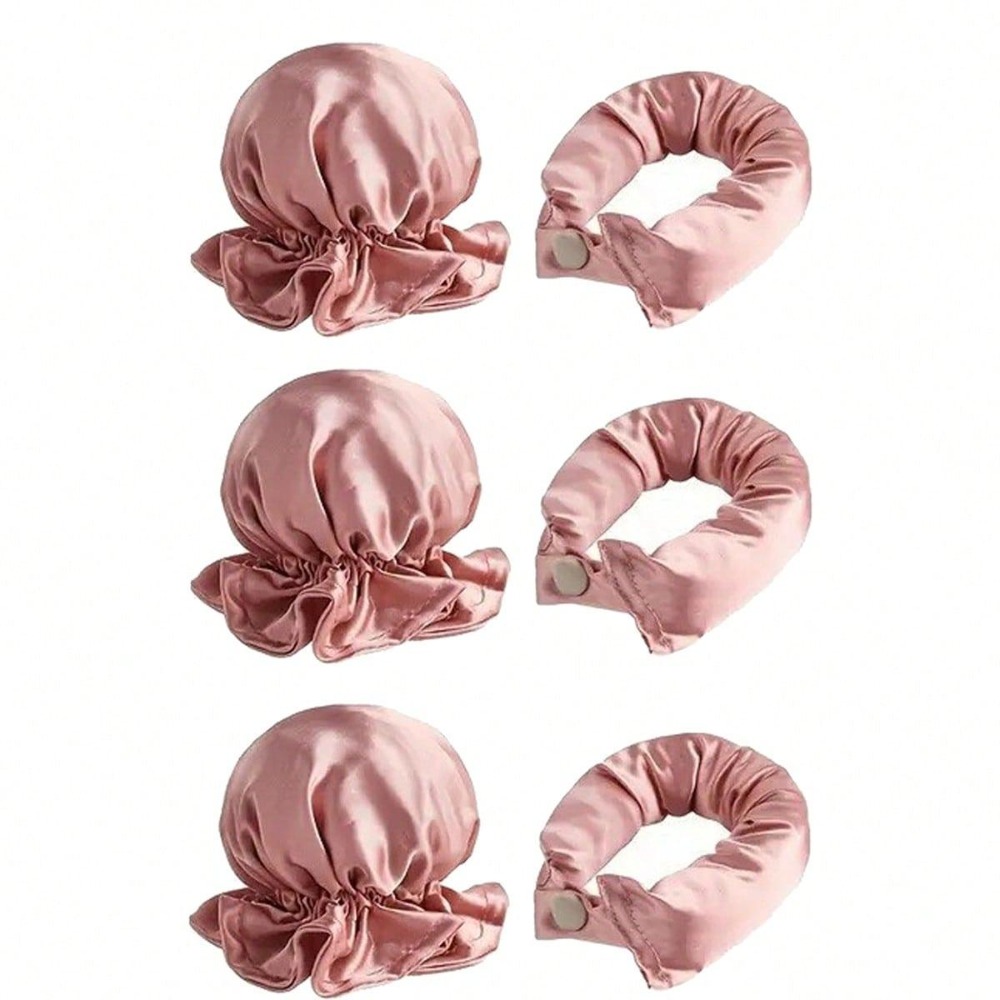 2/4/6Pcs Satin Heatless Curlin - огляд і ціна Hair Curling Wand