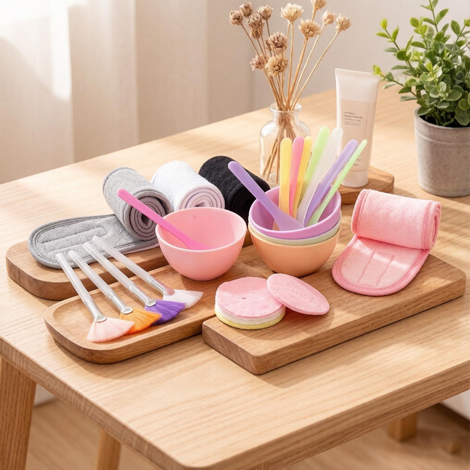 Face Cover Spatula 37 Pieces S - огляд і ціна Beauty Makeup Brushes