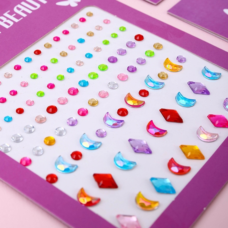 Hot Selling Face Gems Stickers - огляд і ціна Makeup And Beauty