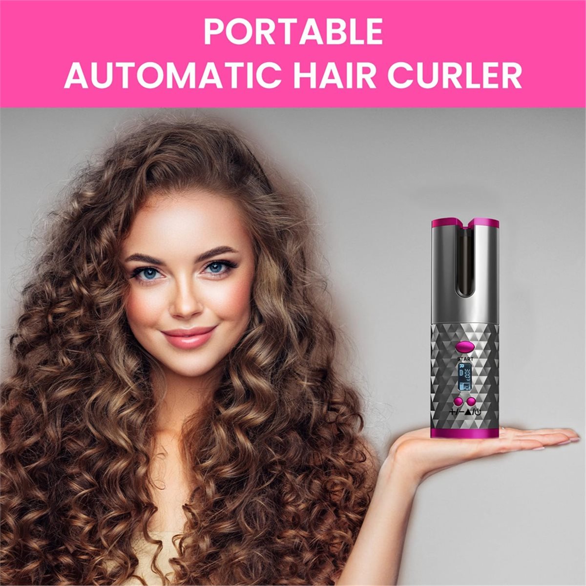 N18R Cordless Curling Iron Bea - огляд і ціна Hair Curling Wand