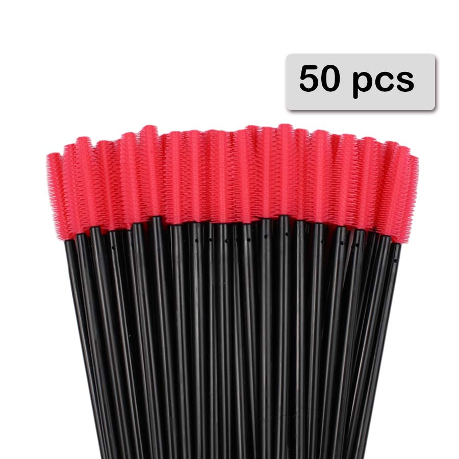 50pcs Silicone Mascara Wands A - огляд і ціна Beauty Makeup Wholesale