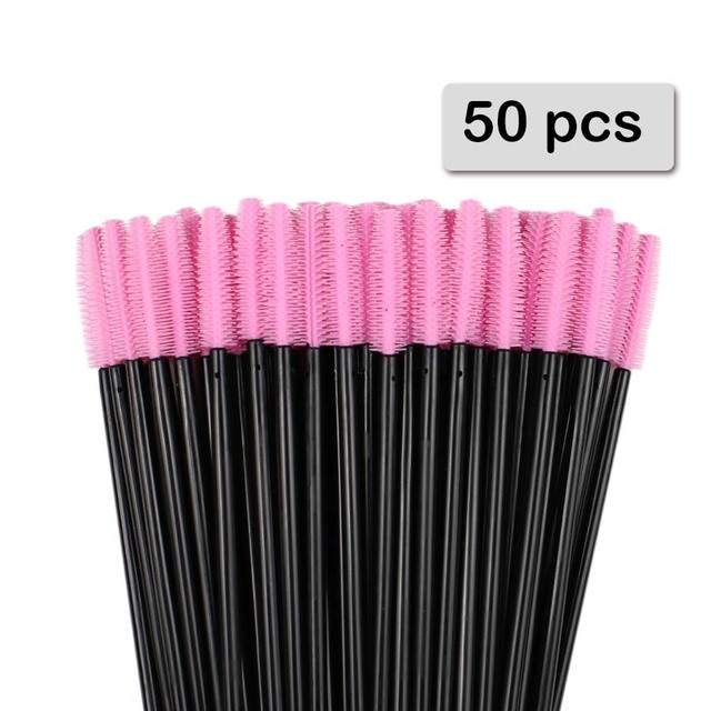 50pcs Silicone Mascara Wands A - огляд і ціна Beauty Makeup Wholesale