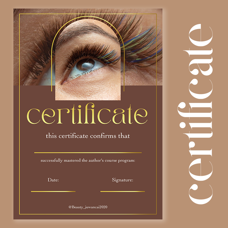 Custom Training Certificates H - огляд і ціна Your Beauty Makeup